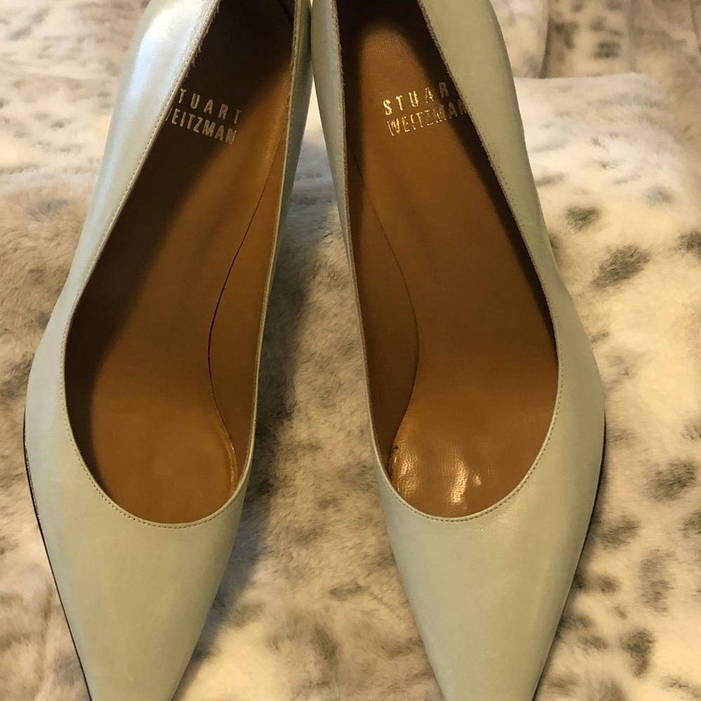 Mint Green Pumps View 2
